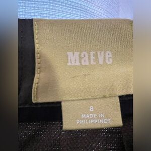 Maeve green with black detail skirt